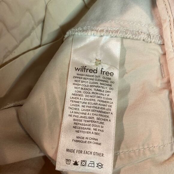 #100 ARITZIA WILFRED FREE Cotton Wide Leg Pants - Picture 8 of 8